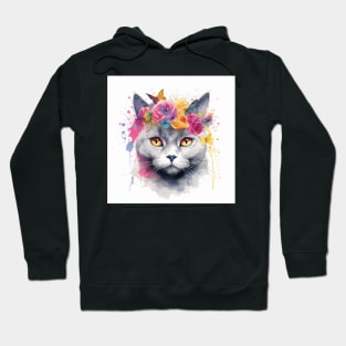 British Shorthair Painting Hoodie